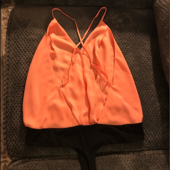 NWOT, Bodysuit with Plunging Neckline and Back size Large - Picture 8 of 16